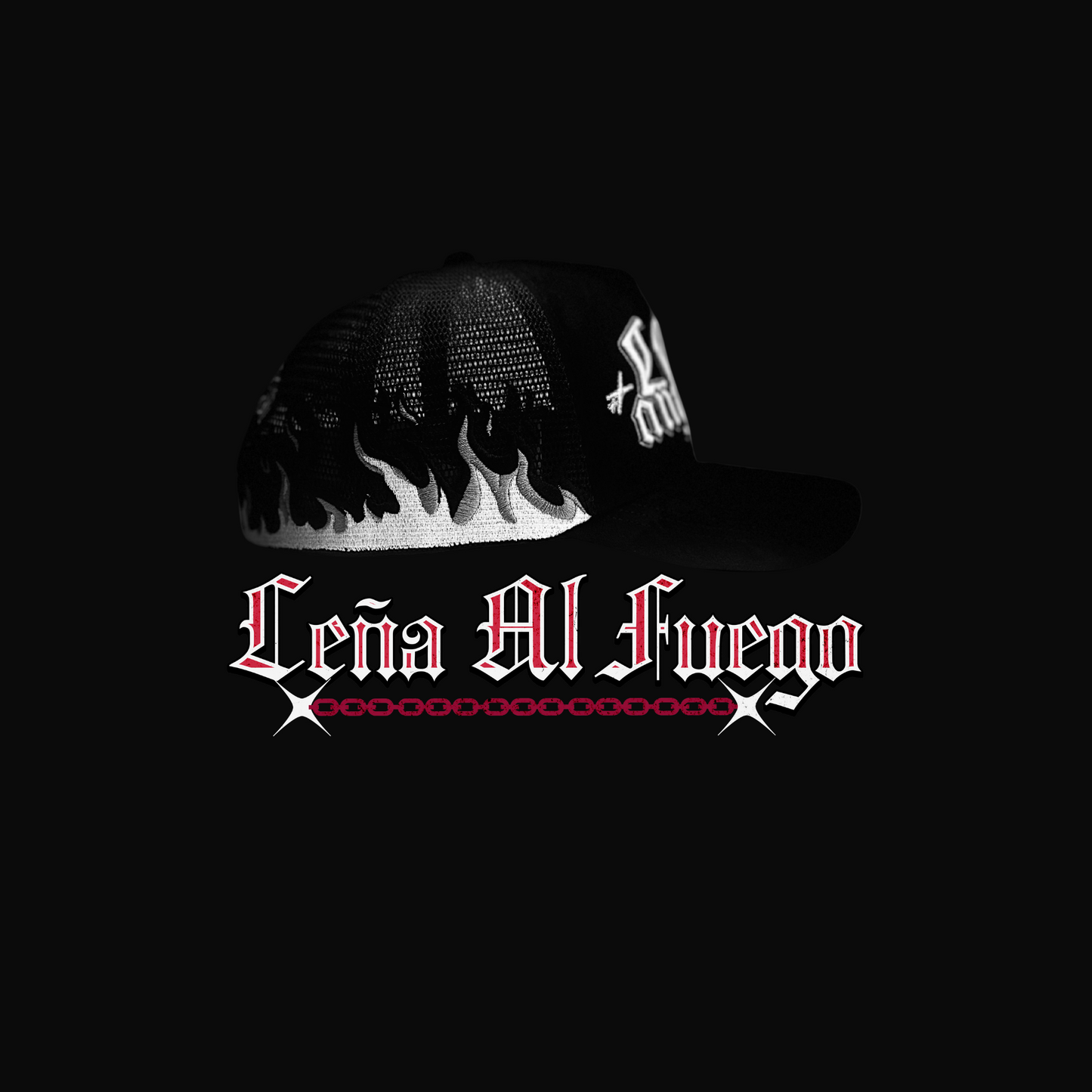 Los Angeles Flame On Hat